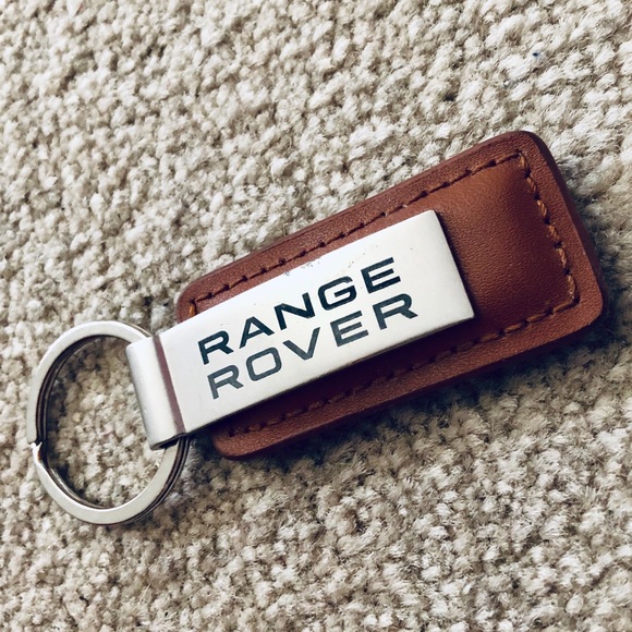 ROVER CAR FAUX LEATHER KEY RING//KEY FOB.